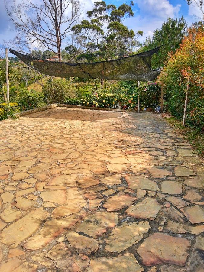 Casa Campestre Frente Acuarela -Mesa De Los Santos La Granja Esterno foto