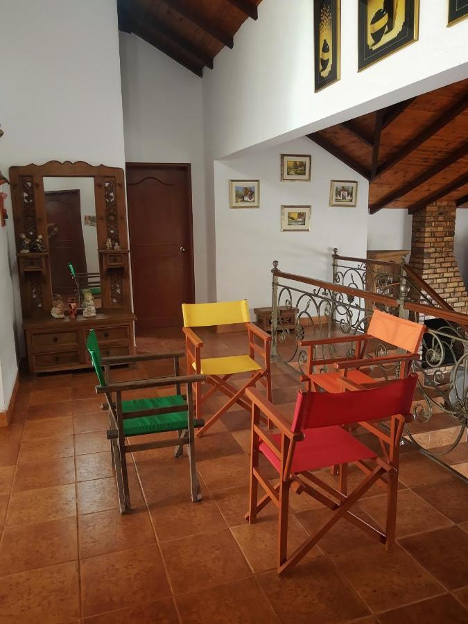 Casa Campestre Frente Acuarela -Mesa De Los Santos La Granja Esterno foto